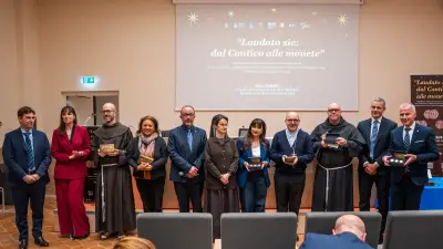 Un trittico di monete per omaggiare San Francesco